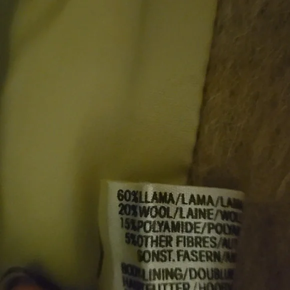 C&A Women's Tan Wool Coat - Picture 10 of 11